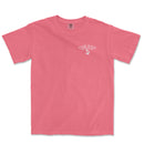 a pink t - shirt with the words, the end is near