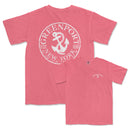a pink t - shirt with an anchor on it