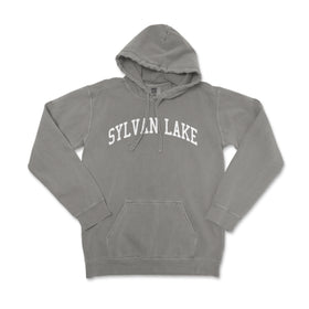 a gray sweatshirt with the words syvan lake on it