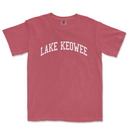 a red lake keowee t - shirt with the word lake keowee