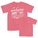 a pink t - shirt with the words lahaia on it