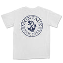 a white t - shirt with an anchor on it
