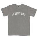 a gray t - shirt that says big stone lake