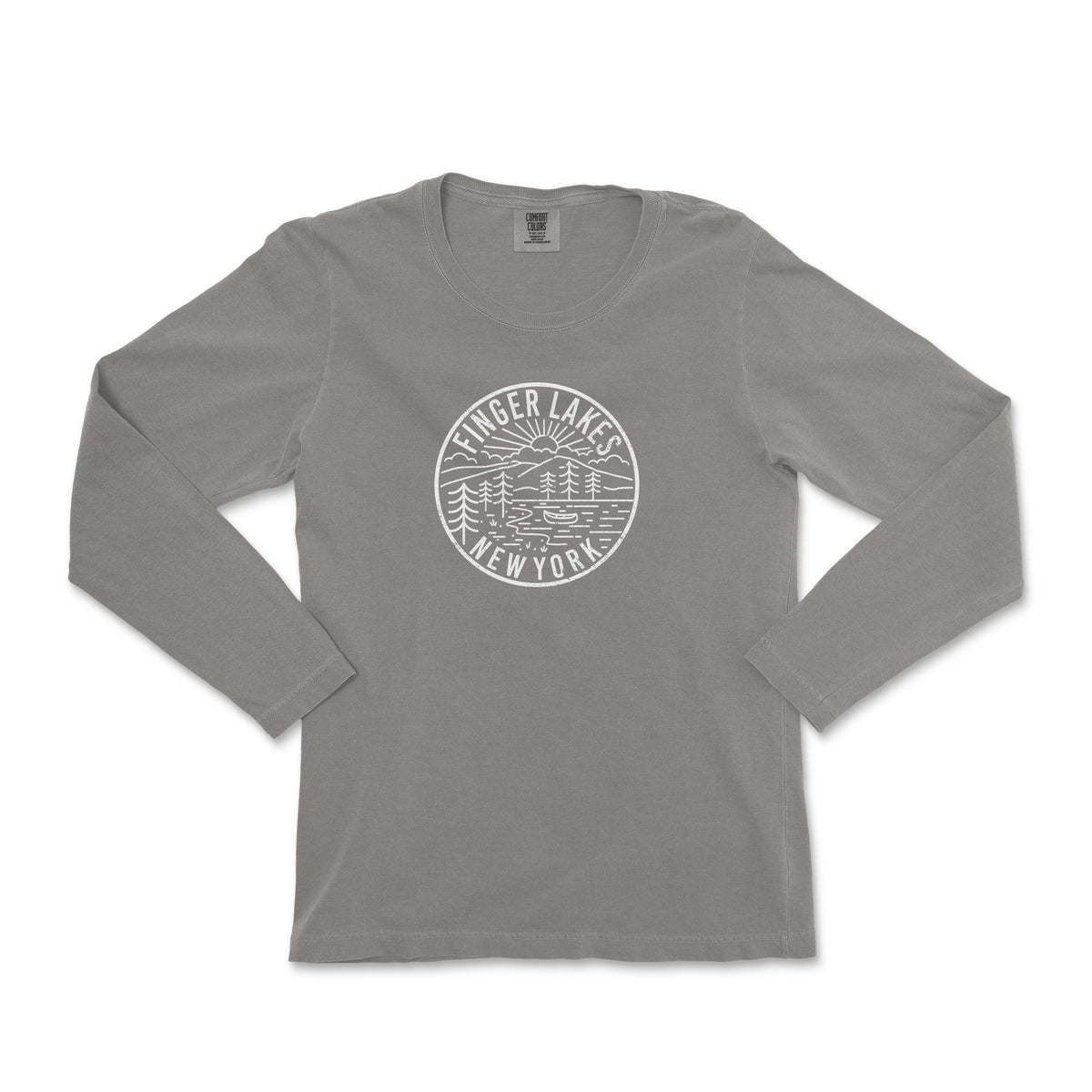 Finger Lakes New York Long Sleeve T-Shirt