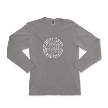 Finger Lakes New York Long Sleeve T-Shirt