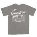 a gray t - shirt with the words cagua on it