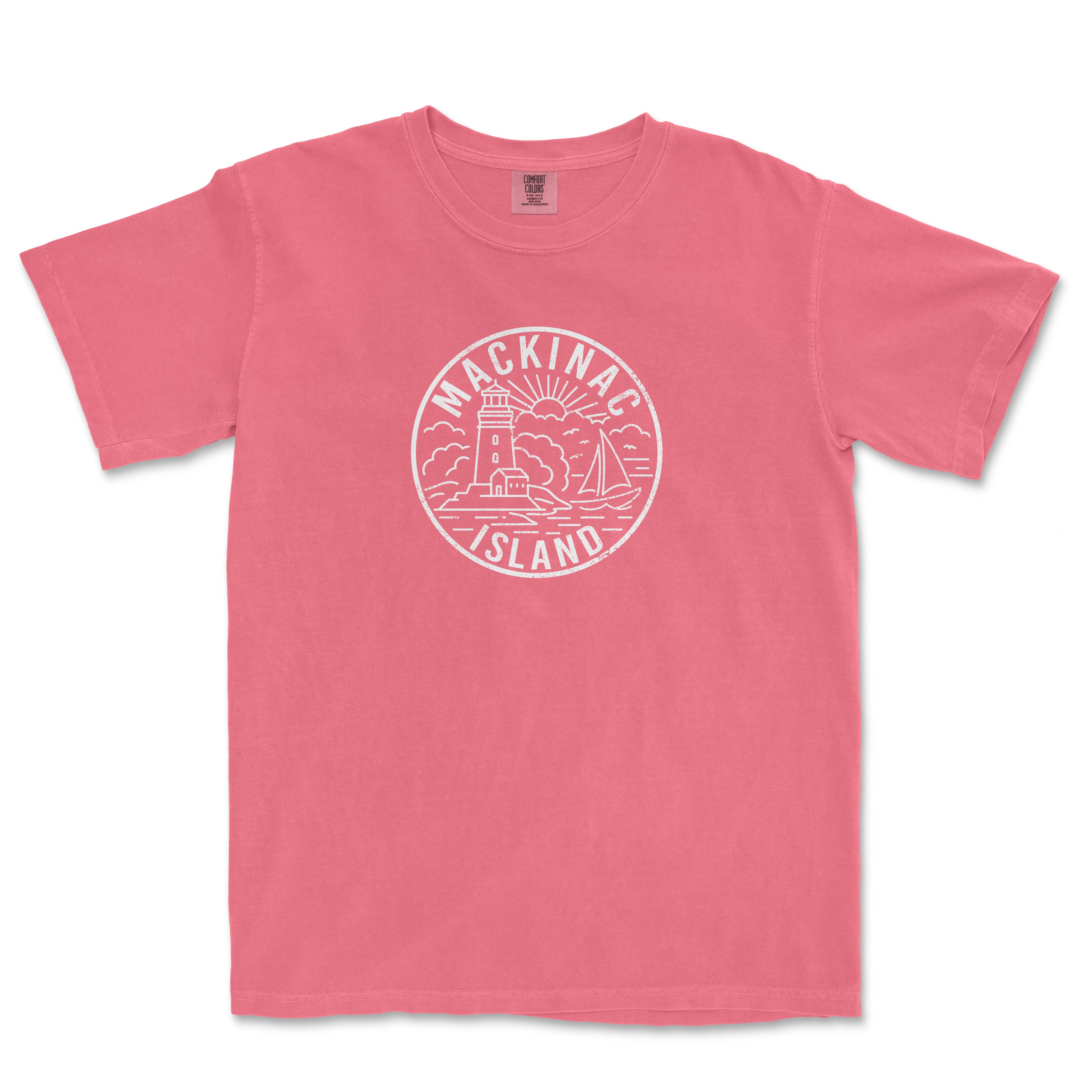 Mackinac Island Michigan Comfort Colors T-shirt