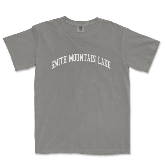 a gray t - shirt that says smith mountain lake