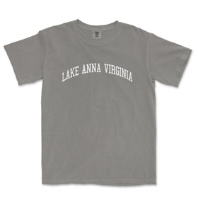 a gray t - shirt that says lake annna virginia