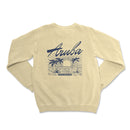 a sweatshirt with the words arubaa on it